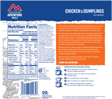 Load image into Gallery viewer, Mountain House- Chicken & Dumplings