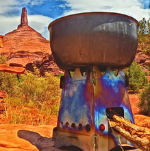 Load image into Gallery viewer, Emberlit-UL Original Titanium Lightweight Backpacking Stove