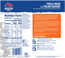 Load image into Gallery viewer, Mountain House- Fusilli Pasta Limited Release