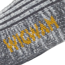Load image into Gallery viewer, Wigwam Socks- Merino Silk Hiker- Charcoal