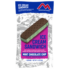 Load image into Gallery viewer, Mountain House- Mint Chocolate Chip Ice Cream Sandwhich